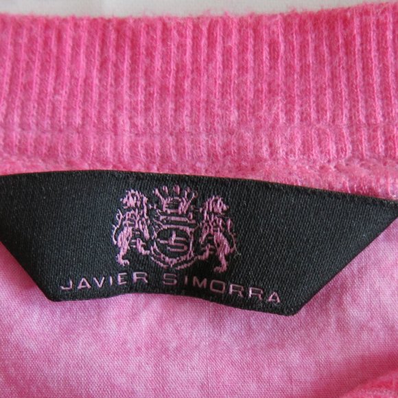 Javier Simorra Button Down Long Sleeve Top Blouse - Size 8 US 12 UK - Picture 9 of 10